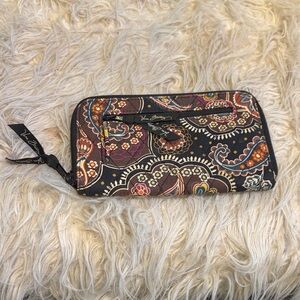 Vera Bradley Multicolor Paisley Wallet